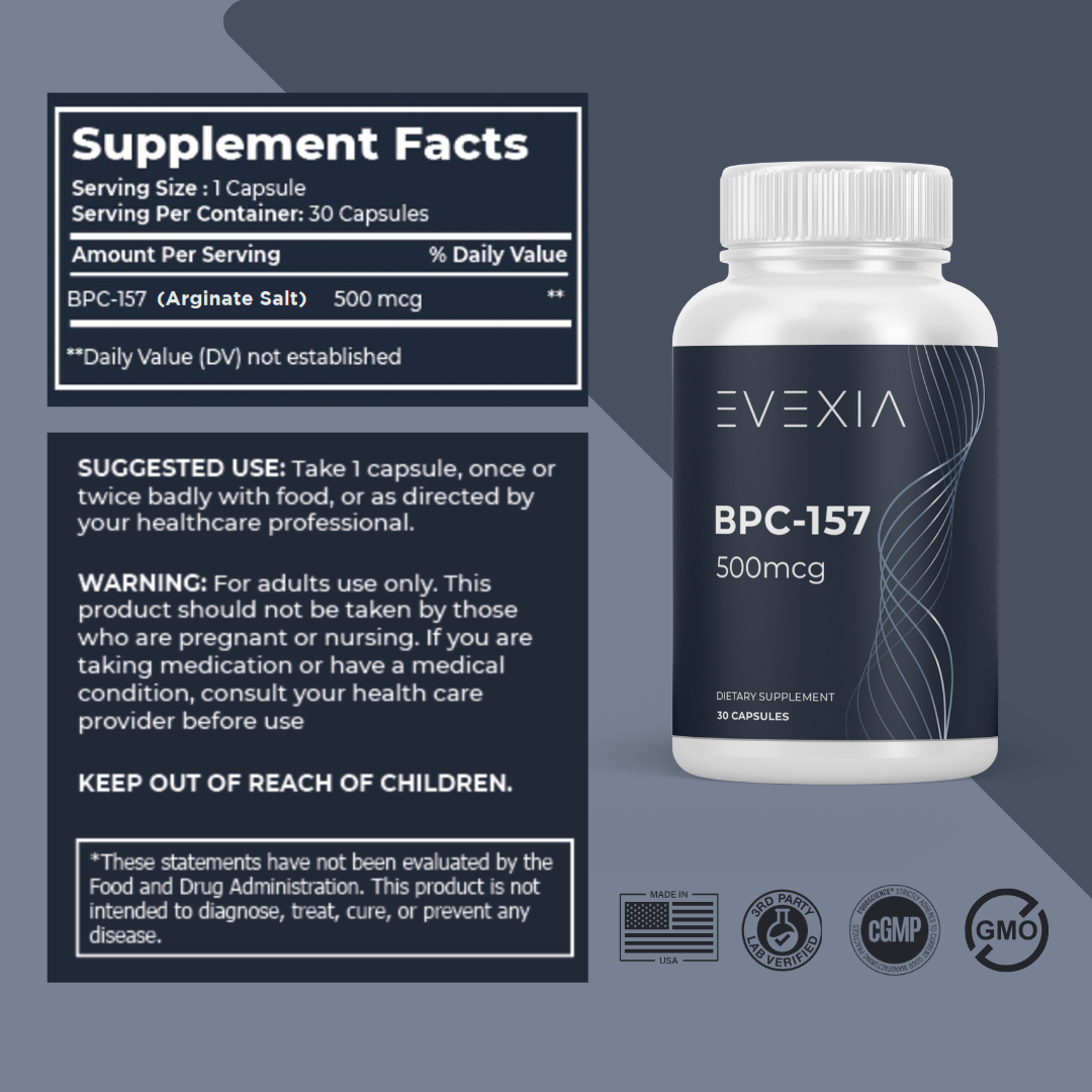 BPC-157 30 Capsules 500mcg